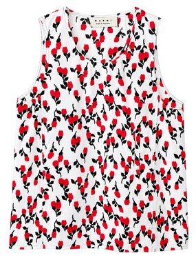 Marni Tank Top Floral Print